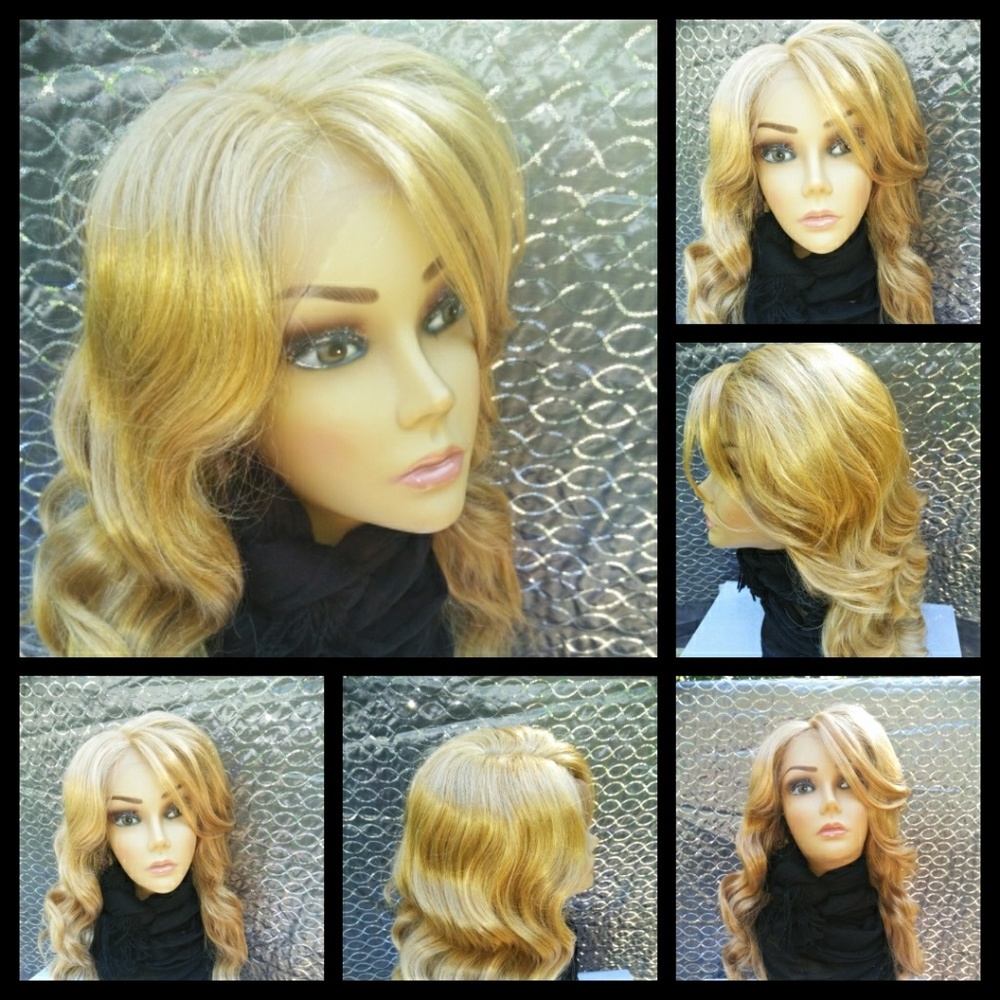 Beautiful!!!! Curling Iron Safe Synthetic Lace Wig